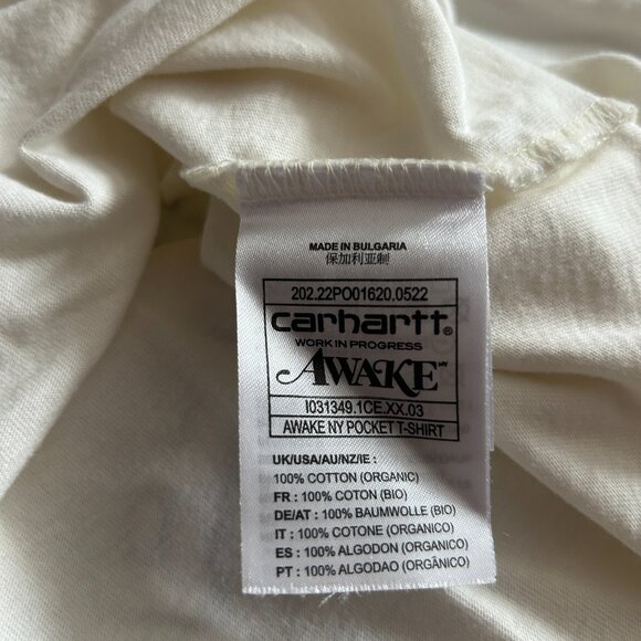 Carhartt Wip x Awake NY Pocket Tee - Picture 5 of 5
